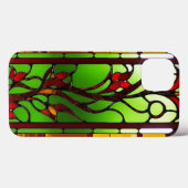 Elegant glas-in-lood raamdeel Case-Mate iPhone case (Achterkant (horizontaal))