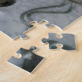 Elegant Glass Balls op een Silver Pedestal Legpuzzel (Zijkant)