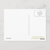 Elegant Glass Koi Fish Modern Fine Art Briefkaart (Achterkant)