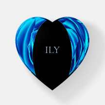 Elegant Glazen Hart – Met LY bericht