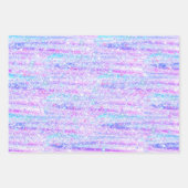 Elegant Glitter Confetti Holographic Trendy Girly Inpakpapier Vel (Voorkant 3)