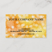 Elegant Glitter Credit Kaart Visitekaartje (Achterkant)