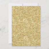 Elegant Glitter Dress | Veertig jaar en feestdag Kaart (Achterkant)