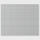 Elegant Glitter Encrusted White Diamonds Pattern Cadeaupapier (Vlak)