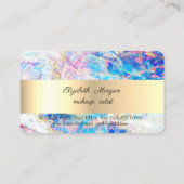 Elegant Glitter Faux Lashes Opal Klantenkaartje (Achterkant)