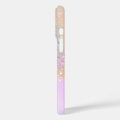 Elegant Glitter Girly Pink Case-Mate iPhone Case (Achterkant / Links)