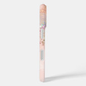 Elegant Glitter Girly Pink Case-Mate iPhone Case (Achterkant / Rechts)