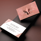 Elegant Glitter Glam Nail Art Hands Manicure Salon Visitekaartje