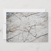 Elegant Glitter Gray Marble Photo Merry Kerstry Feestdagenkaart (Achterkant)