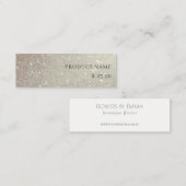 Elegant Glitter Green Pink Aqua Shiny Price Label (Voorkant / Achterkant)