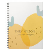 Elegant Glitter Green Pink Aqua Shiny Shimmer Plan Notitieboek (Voorkant)