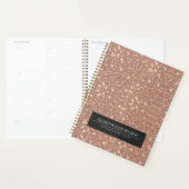Elegant Glitter Hairdressing Benoeming Luxurous Planner (Display)