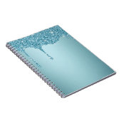 Elegant Glitter iPad Air Cover Notitieboek (Rechterzijde)