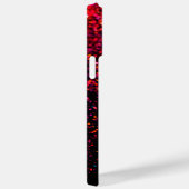 Elegant Glitter monogrammed naam Case-Mate iPhone Case (Achterkant / Rechts)