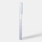 Elegant Glitter monogrammed naam Case-Mate iPhone Case (Achterkant / Rechts)