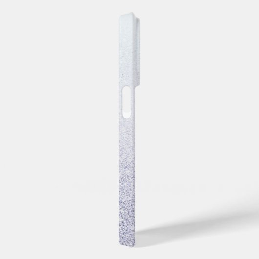 Elegant Glitter monogrammed naam Case-Mate iPhone Case (Achterkant / Rechts)