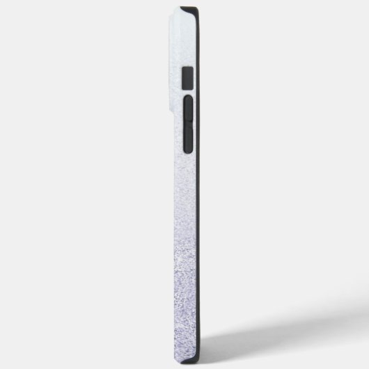 Elegant Glitter monogrammed naam Case-Mate iPhone Case (Achterkant / Links)