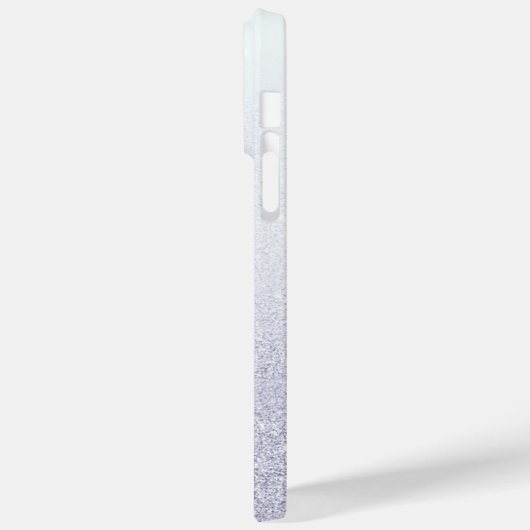 Elegant Glitter monogrammed naam Case-Mate iPhone Case (Achterkant / Links)