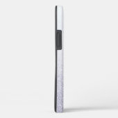 Elegant Glitter monogrammed naam Case-Mate iPhone Case (Achterkant / Rechts)