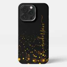 Elegant Glitter monogrammed naam