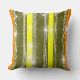 Elegant Glitter Sparkle Colorful Stripe Patroon Kussen