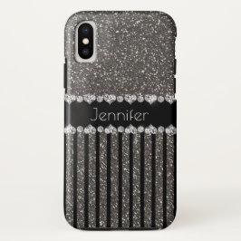 Elegant Glitter Speciaal iPhone X Hoesje