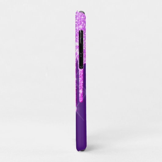 Elegant Glitter steekt geweld af Case-Mate iPhone Case (Achterkant/links)