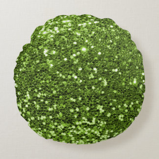 Elegant Glitter Textuur ontwerp Rond Kussen
