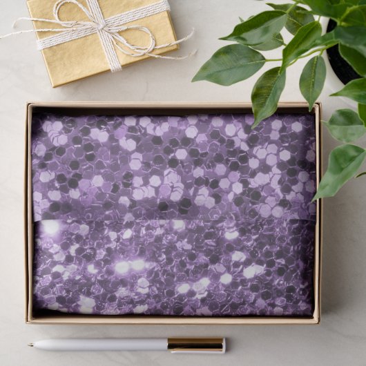 Elegant Glitter Textuur ontwerp Tissuepapier (Geschenk)