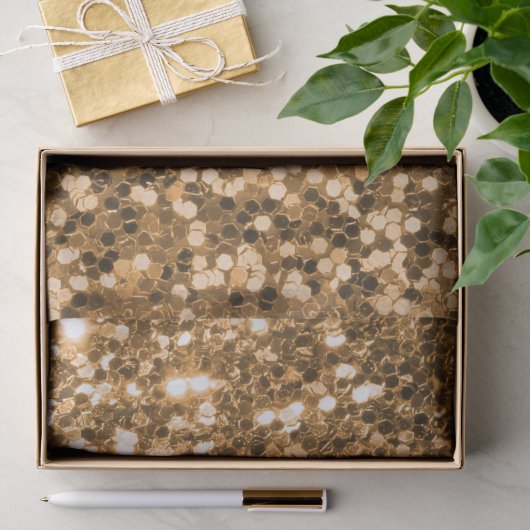 Elegant Glitter Textuur ontwerp Tissuepapier (Geschenk)