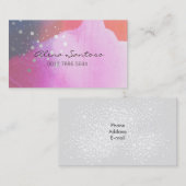 Elegant Glitter Visitekaartje (Voorkant / Achterkant)