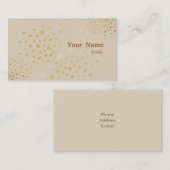 Elegant Glitter Visitekaartje (Voorkant / Achterkant)