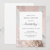 Elegant glitter Vrijgezellenfeest Kaart (Voorkant / Achterkant)