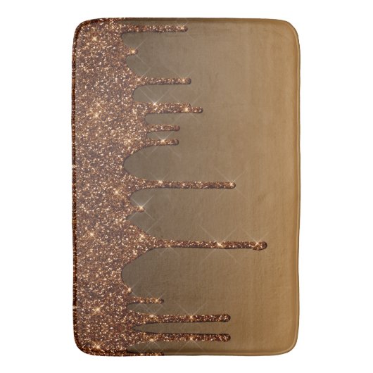 Elegant glitterbadmat badmat (Voorkant Verticaal)