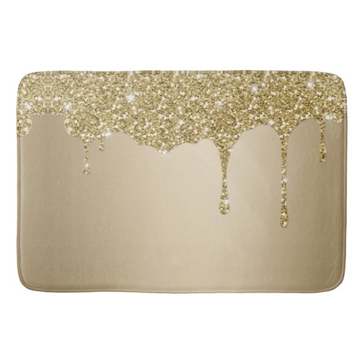 Elegant glitterbadmat badmat (Voorkant)