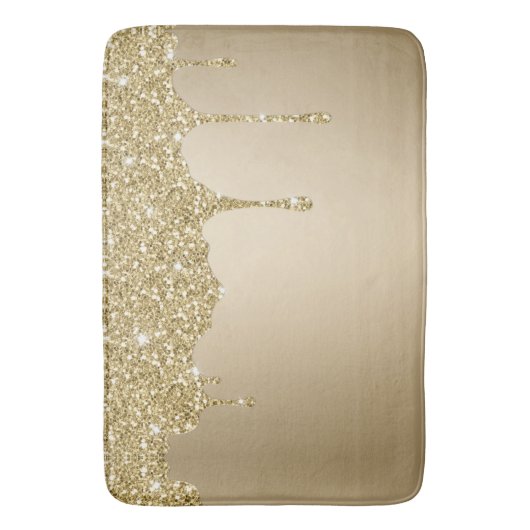 Elegant glitterbadmat badmat (Voorkant Verticaal)