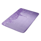 Elegant glitterbadmat badmat (Gekanteld)