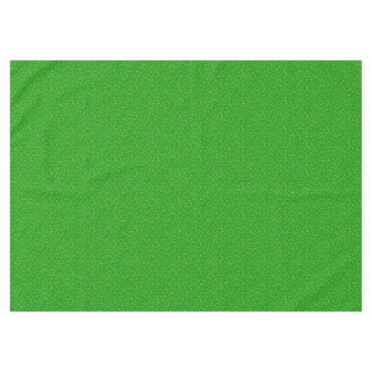 Elegant Glittering Green Confetti met Gold Accent Tafelkleed (Voorkant (Horizontaal))