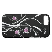 Elegant Glitzy Bling Case-Mate iPhone Case (Achterkant (Horizontaal))