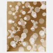 Elegant Glossy Fleece Deken (Voorkant)