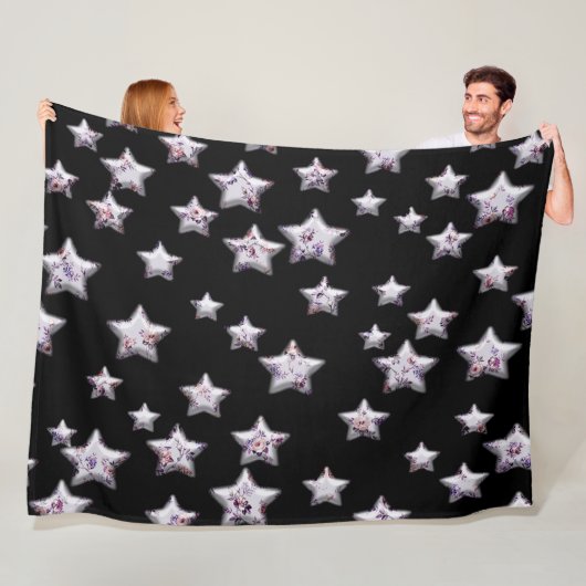 Elegant Glossy Fleece Deken (In situ)