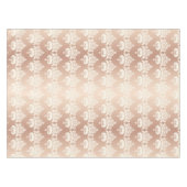 Elegant  Glow Roos Gold Damask Tafelkleed (Voorkant (Horizontaal))