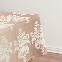 Elegant  Glow Roos Gold Damask Tafelkleed