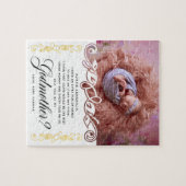 Elegant Godmoeder-fotovoorstel Legpuzzel (Horizontaal)