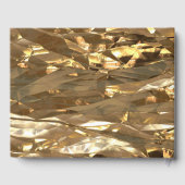 Elegant Gold 15th Wedding Jubileum Guest Book Gastenboek (Achterkant)