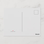 Elegant Gold 50 & Fabulous Birthday Party Invite Briefkaart (Achterkant)