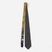 Elegant Gold Accent Tie / Elegante Krawatte Stropdas (Achterkant)