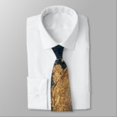 Elegant Gold Accent Tie / Elegante Krawatte Stropdas (Gebonden)