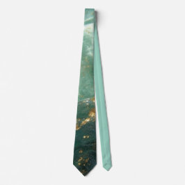 Elegant Gold Accent Tie / Elegante Krawatte Stropdas