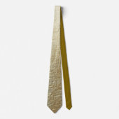 Elegant Gold Accent Tie / Elegante Krawatte Stropdas (Voorkant)
